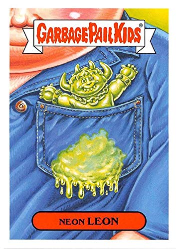 Neon Leon trading card Garbage Pail Kids 90s 2019 Toys #3b at